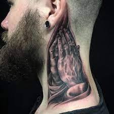 Amazing colorful tattoo for men horror man tattoo on neck spider wed tattoo on neck for men 125 Best Neck Tattoos For Men Cool Ideas Designs 2021 Guide Neck Tattoo For Guys Full Neck Tattoos Best Neck Tattoos