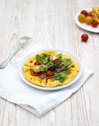 Omelette Au Fromage Dans Un Gaufrier Recette Omelette Fromage Omelette Gaufrier