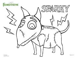 Facebook is showing information to help you better understand the. Sparky Frankenweenie Coloring Pages