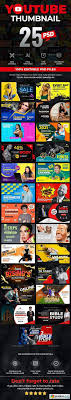 Download 25 Youtube Thumbnail Templates Free Download Vector Stock Image Photoshop Icon
