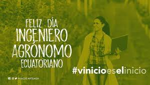 El propósito del nuevo instituto fue el de ofrecer a los alumnos de la facultad de agronomía de los últimos 2 años, cursos de ingeniería agrícola. Vinicio Arteaga Oficial On Twitter Felicitaciones A Todos Los Ingenieros Agronomos Que Dia A Dia Contribuyen En El Sistema Productivo Del Pais Un Sector De Vital Importancia En La Economia De La