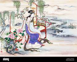 Consort Yang Yuhuan (1 June 719 — 15 July 756 CE), often known as Yang  Guifei (Guifei being the highest rank for imperial consorts during her  time), known briefly by the Taoist