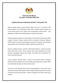 كمنترين كصيحتن) adalah salah sebuah kementerian yang diwujudkan di bawah kerajaan malaysia. Pakar Sahkan Muhyiddin Bebas Kanser Cukup Sihat Untuk Jalankan Tugas Pm