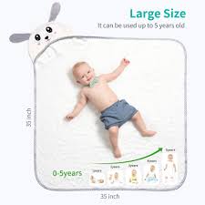 You, therefore, need to check whether the tub has room for your growing baby. Buy Kaome Large Size Hooded Towels For Baby Organic Bamboo Toddler Towels Fit 0 5 Years Old Baby Bath Towels Super Soft And Absorbent Machine Washable 35 X 35 In Online In Vietnam B07ycnjy4j