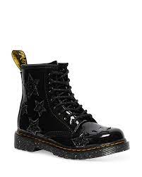Dr Martens Girls 1460 Star Patent Boots Walker Toddler Little Kid Bloomingdale S