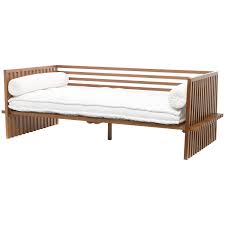 Futon Daybed Sofa Contemporary Japanese Style Sofa In Solid Wood Structure Minimalist Sofa Daybed Sofa Wood Daybed