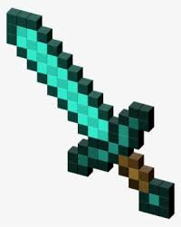 All minecraft diamond sword images with no background can be in persnal use and . Minecraft Diamond Sword Png Transparent Minecraft Diamond Sword Png Image Free Download Pngkey