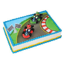 This mario kart cake makes the perfect cake for any birthday party. Kids And Character Cake Super Mario Cart 7630 Aggie S Bakery Cake Shop