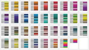 general color chart 5 plus printable charts for word and pdf