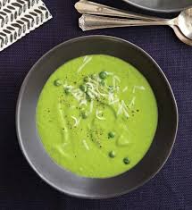 Cream Of Green Pea Soup Recipe Green Pea Soup Green Peas Recipes Pea Recipes