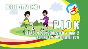 Ki Dan Kd Pjok Kelas 4 Sd Kurikulum 2013 Revisi 2017 Pedia Pendidikan