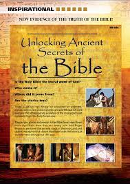 Sep 12, 2019 · about unlocking ancient secrets of the bible:scholars examine evidence of the most significant moments from the bible. Unlocking Ancient Secrets Of The Bible Associated Television