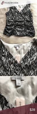 Nwt Dress Barn Sleeveless Lace Top V Neck Large Nwt Lace Sleeveless Top Dress Barn Dresses Clothes Design