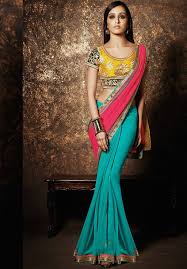 Shraddha Kapoor Pink Georgette Bollywood Saree 42970 Shraddha kapoor is in jaipur doing a bit of action and some romance while filming the last parts of baaghi 3. shraddha kapoor pink georgette bollywood saree 42970