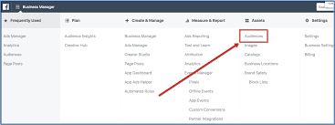 How To Duplicate A Saved Audience In Facebook Ads Manager Facebook Ads Manager Management Facebook Ad