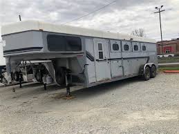 Servicing the san luis obispo, ca. 1996 Sundowner Trailers 4 Horse Weekender Dealer Stock S3607b At Coughlin Shadow 217185