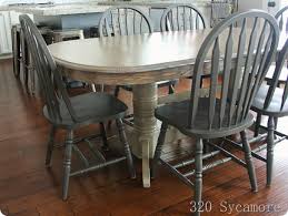 What is the best spray paint to paint wood kitchen chairs and how many cans are needed for one chair? Kitchen Table And Chairs Makeover 320 Sycamore