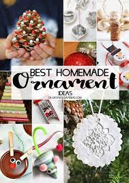 Best Homemade Ornament Ideas Easy Holiday Ideas Homemade Ornaments Christmas Crafts Diy Christmas Ornaments Homemade