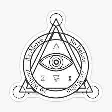 Check out the comments below on youtube —clearly people know that some type of sham is going on. As Above So Below As Within So Without Stickers Redbubble