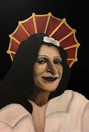 Sylvia Rivera Icon Print