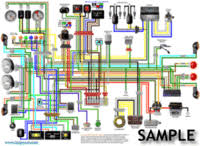 Yamaha pw50 pw 50 electrical wiring harness diagram schematics here. Yamaha Xvs1100 Colour Electrical Wiring Diagram