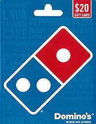 Domino's free pizza code is required at the checkout. Amazon Com Domino S Pizza Gift Card 20 Gift Cards