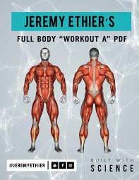 Check out my book, atomic habits. Https Builtwithscience Com Wp Content Uploads 2019 01 Jeremyethier Full Body Workout A Pdf Dl Pdf
