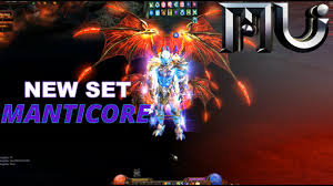 Archaeologists assign assertions about mu to the category of. New Manticore Set Mu Online Season 16 Youtube