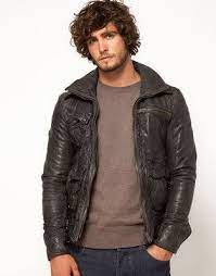Superdry Men S Tarpit Leather Jacket In Field Black Bnwt All Sizes Ebay Latest Fashion Clothes Leather Jacket Jackets
