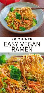 Veggie Ramen Veggiecurean Recipe Vegan Ramen Recipes Homemade Ramen Healthy Ramen