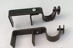 Easily Hang Curtains Over Vertical Blinds No Tools Required Amazon Com Curtain Rod Bracket Attachment For Curtains With Blinds Curtain Rods Vertical Blinds