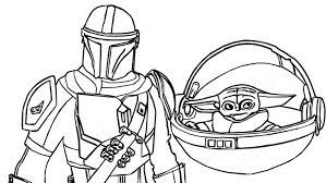 (best color settings!) 189 279 просмотров 189 тыс. Coloring Page Fortnite Chapter 2 Season 5 Baby Yoda Mandalorian 1