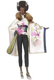Black Barbie Doll Collection Byron Lars Ayako Jones Barbie Doll Barbie Dolls Black Barbie Barbie Collection