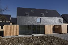 Maison Ossature Bois Contemporaine Par Atelier 56s Bruz 35 France Maison Ossature Bois Architecture Ferme Refaire Maison