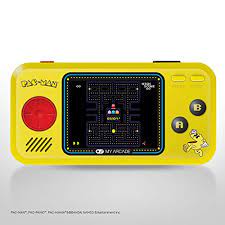 My arcade pocket player handheld game console: Pac Man Hits Handheld Gaming System Amazon De Games