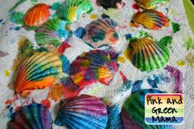 Once dry glue on wiggle eyes to create your cute little clam shell critters. 8 Stunning Shell Crafts For Kids To Make And Keep
