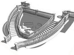 Revit Oped Concrete Balusters And Railing Ballisters Staircases Human Architecture Revit Family