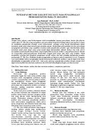 Ini disebabkan satu kata bisa memiliki lebih dari satu makna tergantung. Pdf Penerapan Metode Earliest Due Date Pada Penjadwalan Produksi Paving Pada Cv Eko Joyo Moch Zainul Arifin Academia Edu