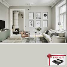 Seamaster Paint Wall Tex Plus 7700 Interior Emulsion Wall Paint 10308 Light Grey 7l