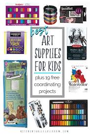 A listing of general w. Art Supplies List Art And Craft Materials 2 The Kitchen Table Classroom