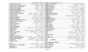 موسوعة الكلمات الشائعة لحل سؤال الترجمة 2020