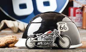 Motorcycle Cookie Jar Cookie Jars Harley Helmets Collectible Cookie Jars