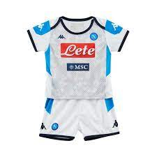 Conjunto kombat baby kit home napoli ssc. Ssc Napoli Third Kit For Infants 2019 2020