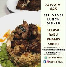 /ˌnɑːsi ɡɒˈrɛŋ/) refers to fried rice in both the indonesian and malay languages. Nasi Goreng Kambing Grill Seksyen 19 Shah Alam Faiz Saaid
