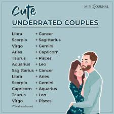 Scorpio men are passionate lovers, who can be quite gentle and tender in bed. Cute Underrated Zodiac Couples
