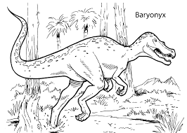 Baryonyx Dinosaur Coloring Pages For Kids Printable Free Dinosaur Coloring Pages Dinosaur Coloring Free Coloring Pages T rex coloring page jurassic world from jurassic world coloring page , image source: baryonyx dinosaur coloring pages for