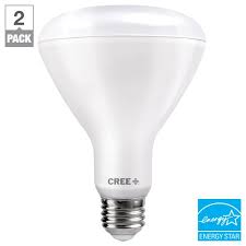 Cree Lighting Br30 Indoor Flood 65w Equivalent Led Bulb 655 Lumens Dimmable Daylight 5000k 25 000 Hour Rated Life 90 Cri 2 Pack Walmart Com Walmart Com
