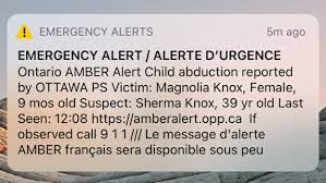 Amber alerts instantly galvanize communities to assist in the search for and the safe recovery of an endangered missing or abducted child. U5nxrqhhysqinm
