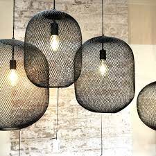 design hanglamp van zwart metaal gaas kato store without a home hanglamp hanglampen keuken eetkamer hanglamp