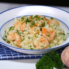 Garlic Butter Shrimp And Rice Is An Easy No Stress Dinner Shrimp And Rice Shrimp And Rice Recipes Shrimp And Rice Dishes